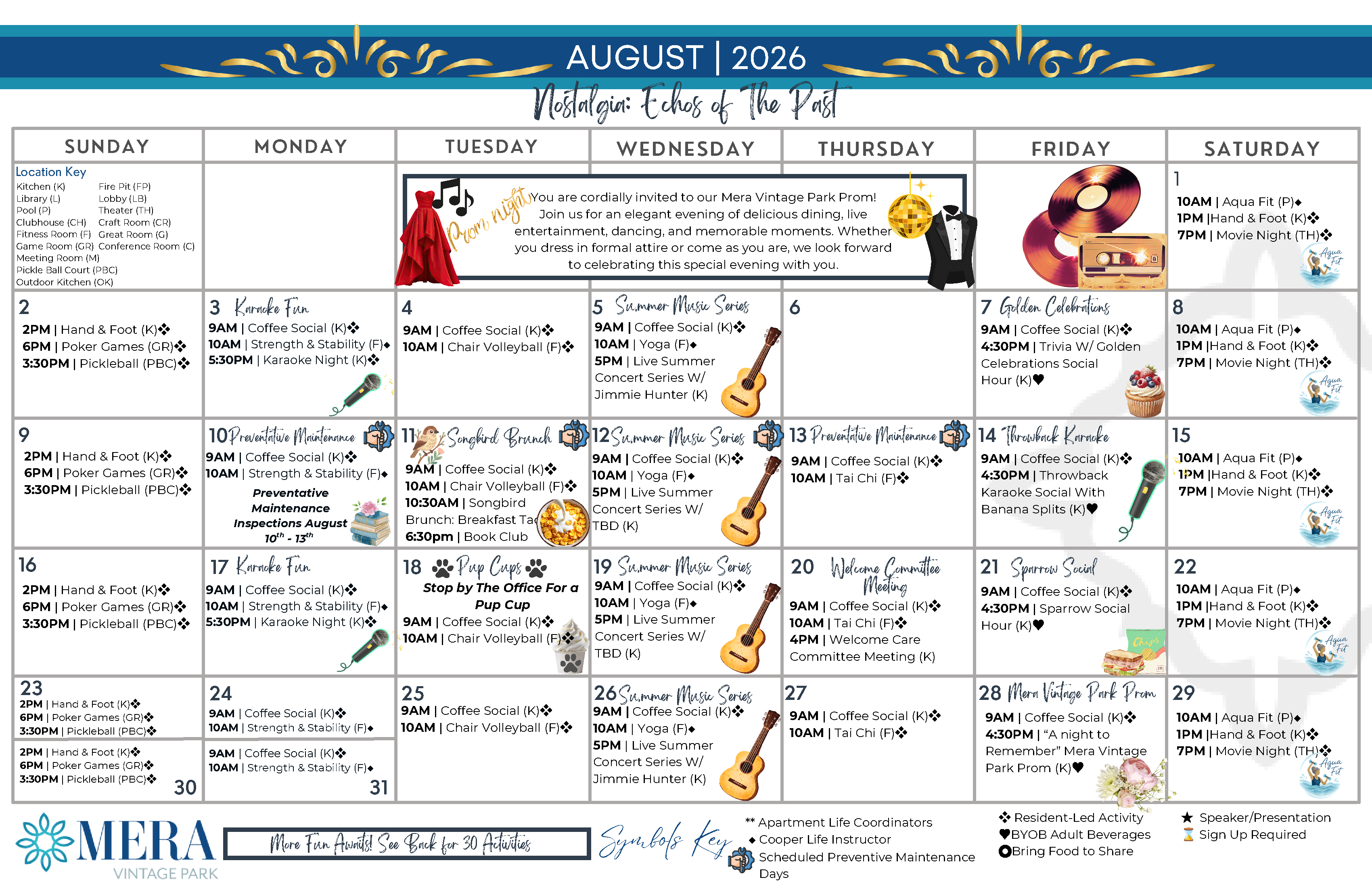 Resident Calendar
