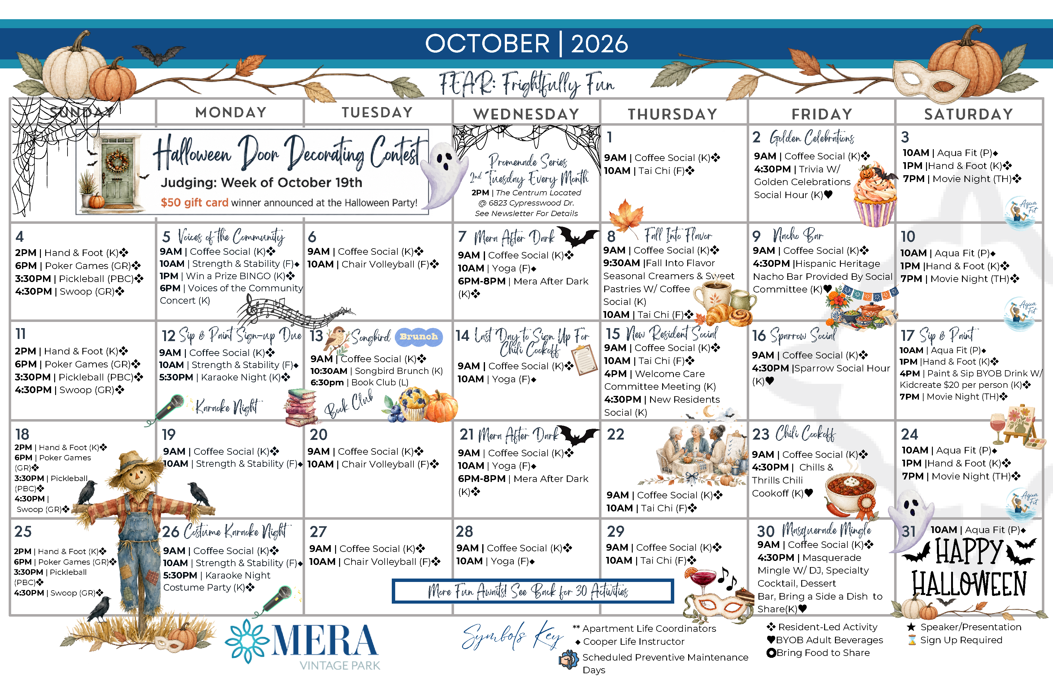 Resident Calendar