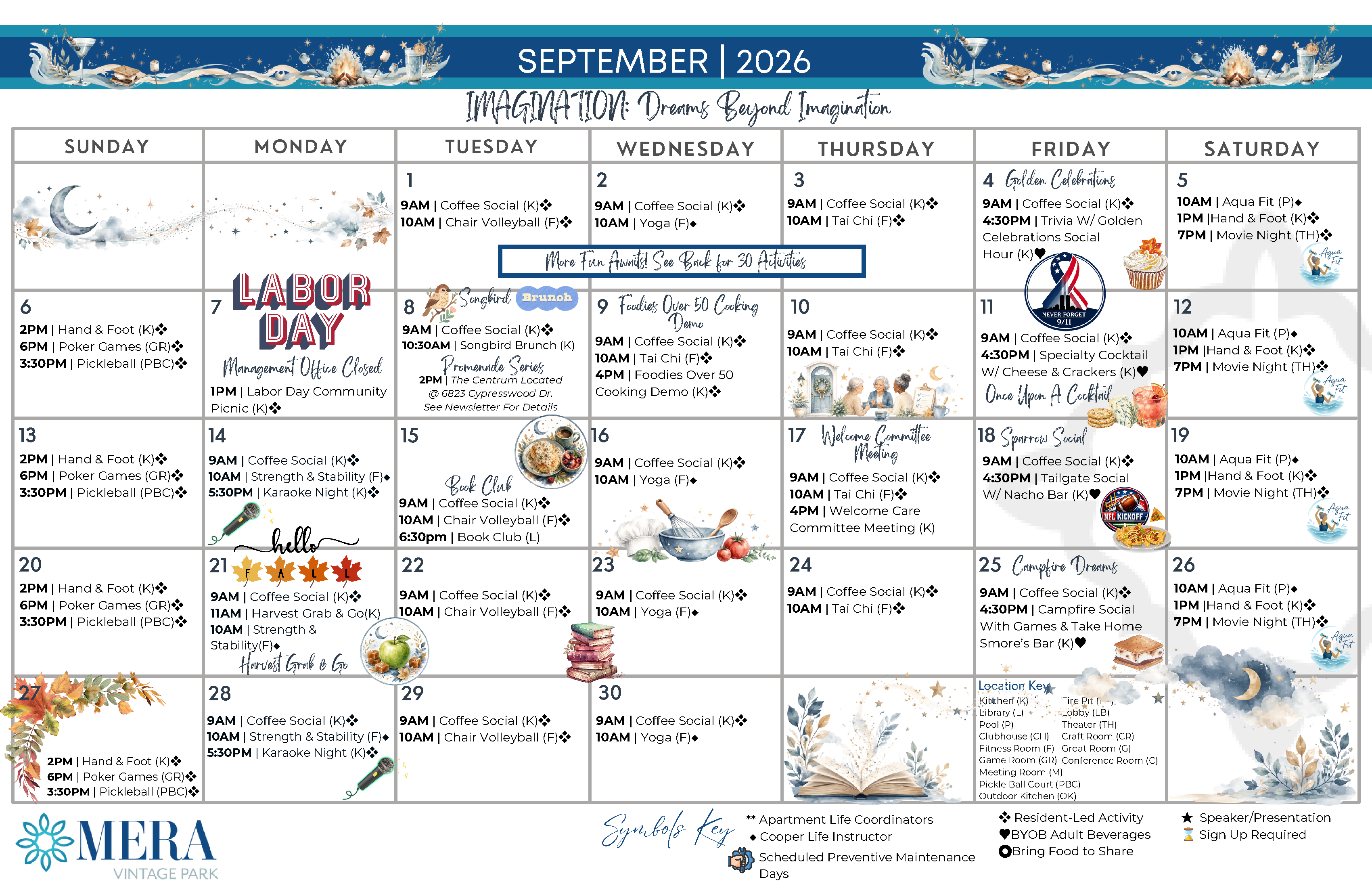 Resident Calendar